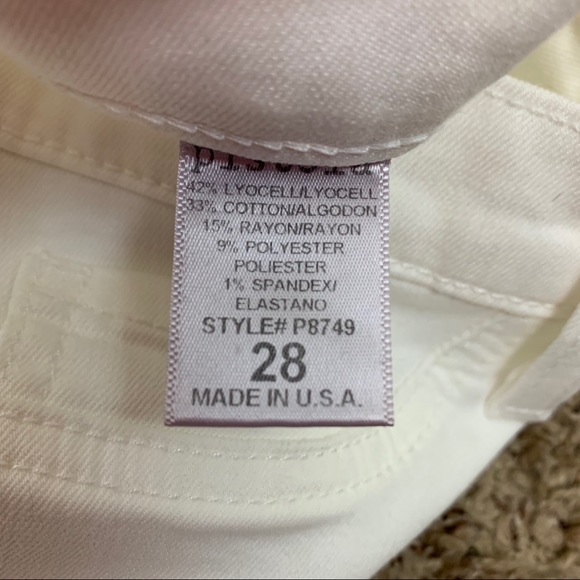 NEW Pistola White Distressed Skinny Jeans - Picture 4 of 5